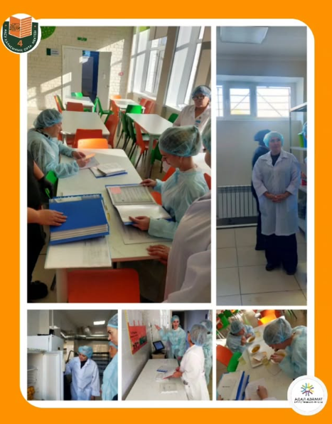 Тамақ сапасына мониторинг жүргізу жөніндегі комиссияның кезекті отырысы өтті.